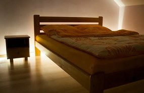 LED pásik 14,4 W/m IP20 1 m 100 cm - 10 mm - tepla biela