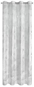 EUROFIRANY ZATEMŇOVACÍ ZÁVES NA KRÚŽKOCH ZARIA 140X250 CM LISTY