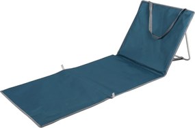 Sunnydays Podložka plážová s oceľovou konštrukciou SIERRA, modrá Množstvo: 2 ks