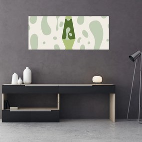 Obraz - Hippies, lávová lampa (120x50 cm)