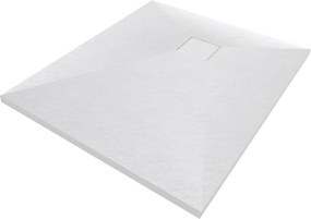 Gamma Erga Oldaf, SMC obdĺžniková sprchová vanička 80 x 90 cm, biela matná, ERG-GMA-OL-8090