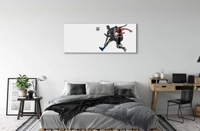 Obraz plexi Muži futbal 120x60 cm