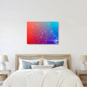 Moderný abstraktný sklenený obraz (70x50 cm)
