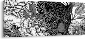 Obraz - Exotická záhrada (120x50 cm)