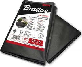 Bestent Agrovláknina 1,6x10m 80g/m2 s UV filtrom čierna
