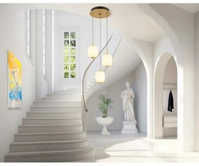 Globo 15217-3 - LED Luster na lanku EWALD LED/20W/230V