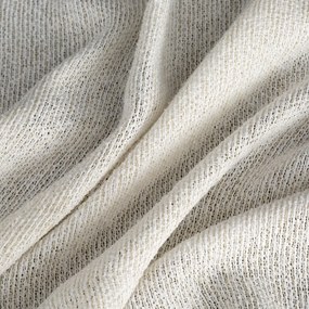 ZÁVES NA KRÚŽKOCH ESSI 140X250 CM KRÉMOVÁ