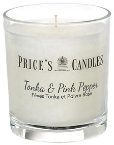 Price´s Price's vonná sviečka ve skle Tonka & Pink Pepper - horenie 45h