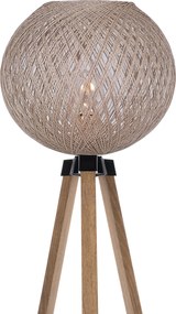 Stojaca lampa Joshua hnedá