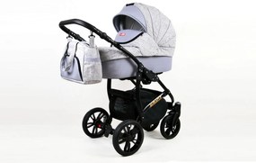 Kombinovaný kočárek Raf-pol Miracle - Light grey (3-kombinácia)