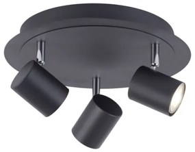 Leuchten Direkt 11943-13 - LED Bodové svietidlo TARIK 3xGU10/5W/230V antracit