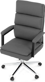 Kancelárska stolička KA-D8104 GREY Farba: Sivá