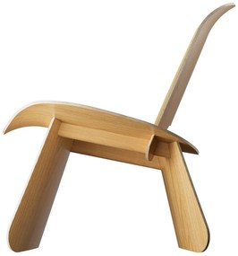 Kreslo v prírodnej farbe Nagomi – Blomus