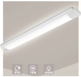 BERGE Prisadená LED lampa 150cm - 50W - 5000lm - IP20 - 4500K