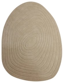 Krémový vlnený koberec 200x290 cm Puddle Wool - Flair Rugs