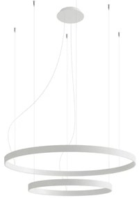 Thoro TH.176 - LED Luster na lanku RIO LED/80W/230V CRI90 3000K biela