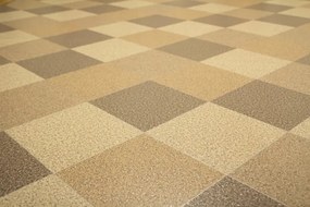 PVC podlaha Actual Plus Ice Diamond 7193 béžová / hnedá