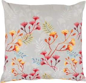 Dekoračný vankúš 45x45 cm, slamienky, zamat