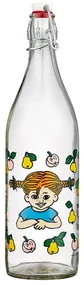 Sklenená fľaša Pippi Fruits 1l
