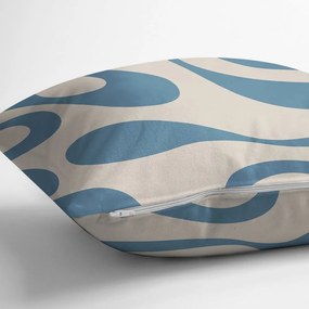 Obliečka na vankúš 43x43 cm Blue Latte – Mila Home