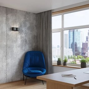 Sollux SL.0657 - Nástenné svietidlo QUAD 2xG9/40W/230V čierna