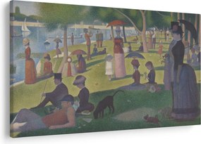 Obraz - Georges Seurat, A Sunday on La Grande Jatte, reprodukcia (90x60 cm)