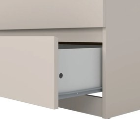 Krémovobiela komoda 154x76x50 cm Naia – Tvilum