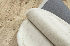 Koberec BUNNY slonia kosť kruh