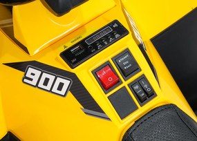 Ramiz Štvorkolka 4x4 ATV WOLF žltá