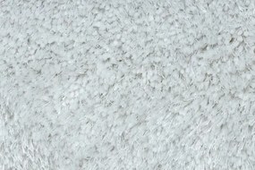 Kúpeľňový koberček SYNERGY glamour / lurex, biely