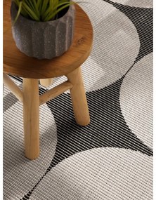 Čierno-biely vnútorný a vonkajší koberec 160x230 cm Duet Bowen – NORTHRUGS