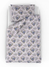 Kvalitex PROVENCE bavlnené obliečky ELISA modrá Bavlna, 140x200, 70/90 cm