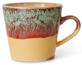 HK living Kameninový hrnček na cappuccino 70's Cove 300 ml