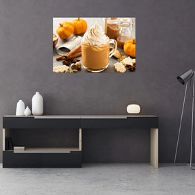Obraz - Tekvicové latte (90x60 cm)