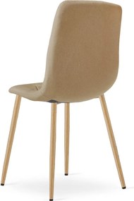 Béžová jedálenská stolička LIBRA