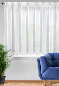 ZÁCLONA NA PÁSKE LUCY 300X160 CM BIELA