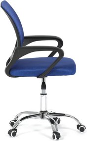 Detská otočná stolička modrá KA-L103 BLUE