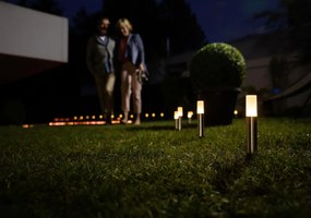 LEDVANCE Záhradné múdre zapichovacie osvetlenie SMART ZIGBEE GARDENPOLE MINI, 4,2 W, teplá-studená biela, RGB