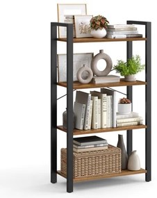 Knižnica NAVARO hnedá/čierna