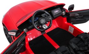 Ramiz Mercedes-Benz GT63 AMG elektrické autíčko pre deti červené