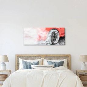 Obraz - Závodné auto (120x50 cm)