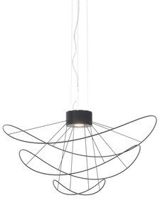 Axolight Hoops 3 závesné LED svietidlo, čierne