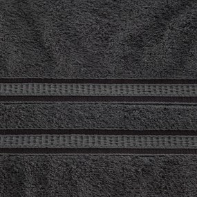 BAMBUSOVÝ UTERÁK MILA14 70X140 CM GRAFITOVÁ