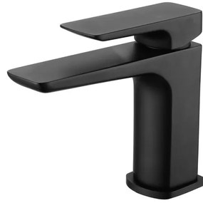 Umyvadlová batéria SAT Brevis bez výpusti čierna matná SATBSBRE271C, 1 ks