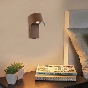 Brilagi - LED Nástenná lampa VASTO LED/3W/230V hnedá