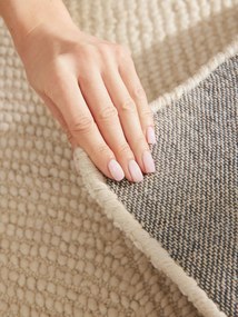 Hanse Home, Kusový koberec Eleni 106220 Natur Weiß, 120x180, biela, obývacia izba