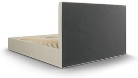 Béžová dvojlôžková posteľ Mazzini Beds Juniper, 180 x 200 cm