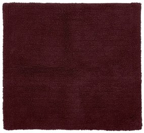 Vínovočervená kúpeľňová predložka 60x60 cm Riva - Tiseco Home Studio