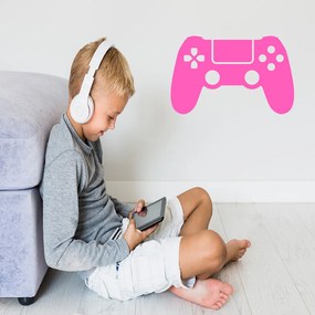 Veselá Stena Samolepka na stenu na stenu Ovládač na playstation Farba: černá