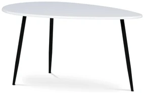 Odkladací stolík 100 x 60 cm, biela